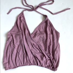 Tobi halter back top
